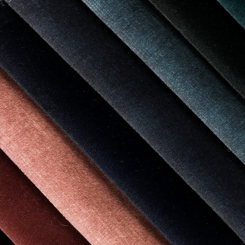 Blød Mosha Velvet Sofa Furniture Stof