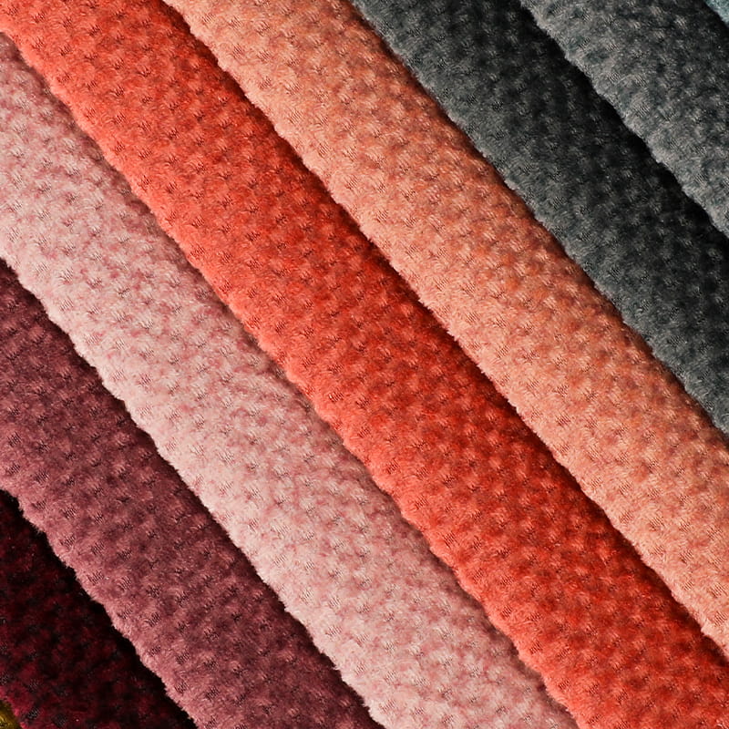 Fleece backing polstring sofa møbler stof