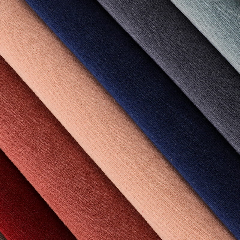 Præget tekstur Snowflake Velvet Sofa Stof
